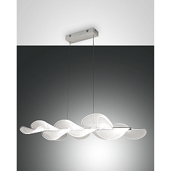 LED Pendel SYLVIE, 1x 40W, 3000K, 3200lm, IP20, hvid