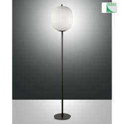 Floor lamp DOMIZIA, E27, IP20, black / white