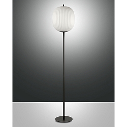 Standerlampe DOMIZIA, E27, IP20, sort / hvid