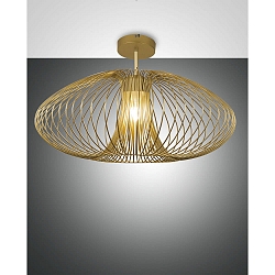 ceiling luminaire FASSA E27 IP20, gold matt