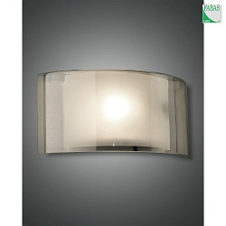 wall luminaire ALIDE E27 IP20, grey, transparent, white 