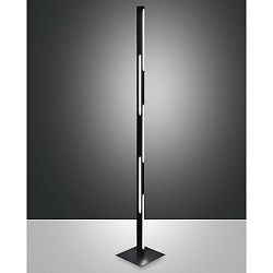 Standerlampe LING IP20, sort d�mpbar
