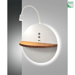 wall luminaire DUAL IP20, white dimmable