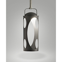 Batteri bordlampe CADDY IP54, antracit d�mpbar