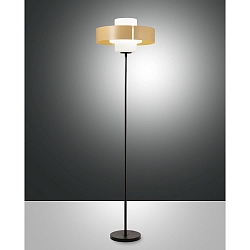 Standerlampe LOTO E27 IP20, sort d�mpbar