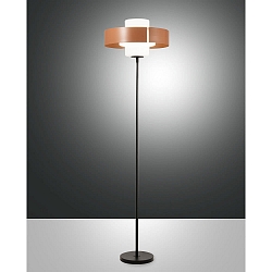 Standerlampe LOTO E27 IP20, sort d�mpbar