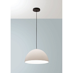 pendant luminaire CAROLA E27 IP20, black, wine red