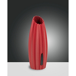 Bordlampe NADINE G9 IP20, sort, bordeauxr�d d�mpbar