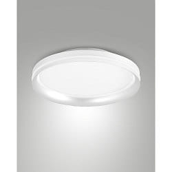 ceiling luminaire ISY � 35CM CCT Switch, with decorative ring, with spacer IP20, white dimmable