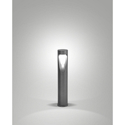 P�lelampe TEO 60 IP65, metallic, sort