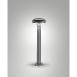 P�lelampe STRIKE IP65, m�rkegr�