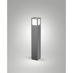 P�lelampe SMUK E27 IP54, m�rkegr�