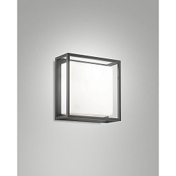 Udend�rs wall luminaire GLAMMY E27 IP54, m�rkegr�