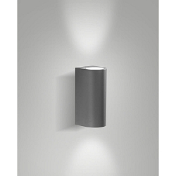 Udendørs wall luminaire HELI IP54, mørkegrå