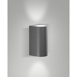 Udendørs wall luminaire HELI IP54, mørkegrå