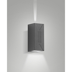 Udendørs wall luminaire LULY IP65, mørkegrå