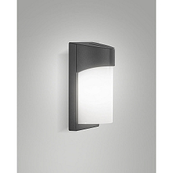 Udendørs wall luminaire GLUCK E27 IP54, mørkegrå