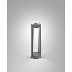 P�lelampe NAGI IP65, m�rkegr�