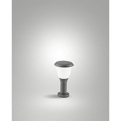 P�lelampe THIAGO 30 E27 IP65, m�rkegr�