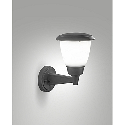 Udendørs wall luminaire THIAGO E27 IP54, mørkegrå
