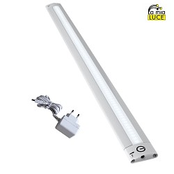 Fabas Luce BLADE LED Under cabinet luminaire Touch dimmer complete set, 5W, white, 4000K