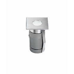 Gulvindbygningslampe NAIRE 2 / 550X550MM firkantet, passabel, omskiftelig IP67, rustfrit st�l 