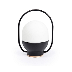 Bordlampe TAKE LED IP20, sort mat