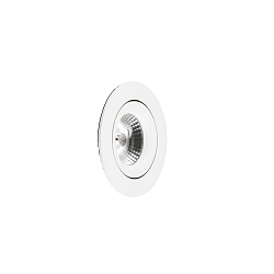 Indbygnings loftlampe NAIS LED IP23, hvid