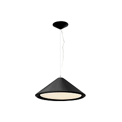 pendant luminaire SAIGON IN 3 flames E27 IP20, black matt 