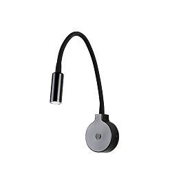 Væglampe PIXIE LED IP20, sort mat 