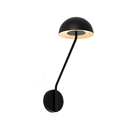 Væglampe PURE LED IP20, sort mat, hvid 