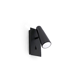 Væglampe LAO LED IP20, sort mat 