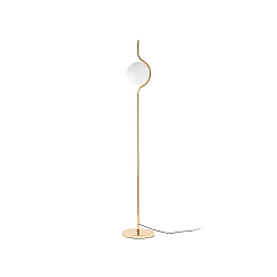 Gulvlampe LE LED IP20, blank, guld 