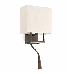 Væglampe VESPER E14 IP20, beige 