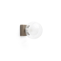 Væglampe PERLA G9 IP44, bronze 