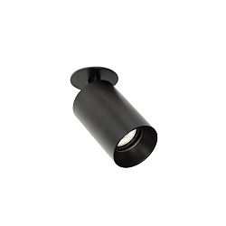 Indbygnings loftlampe STAN svingbar, drejelig GU10 IP20, sort mat 