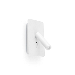 Væglampe SUAU LED IP20, hvid mat 
