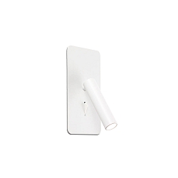 Væglampe SUAU LED IP20, hvid mat 