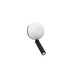 Væglampe PRESS LED IP20, blank, hvid 