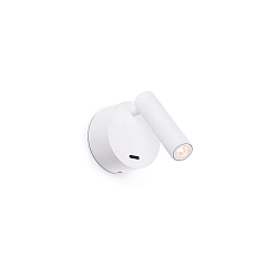wall luminaire BOC LED IP20, white matt 