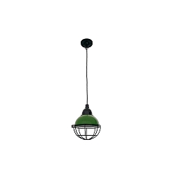 pendant luminaire CLAIRE E27 IP20, green, glossy 