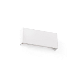 Væglampe NASH LED IP20, hvid mat 