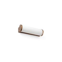 Væglampe DANUBIO LED IP44, bronze 