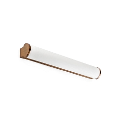 Væglampe DANUBIO LED IP44, bronze 