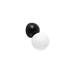 Væglampe JOY LED IP20, sort mat 