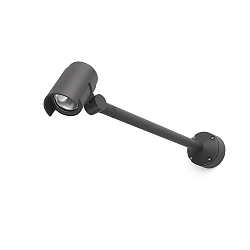 Udend�rs wall luminaire FOC 580 LED IP65, m�rkegr� 