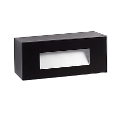 Udendørs wall luminaire DART RCT LED IP65, sort mat 