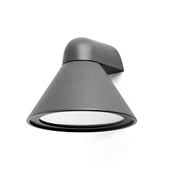 Udendørs wall luminaire PALS E27 IP65, mørkegrå 