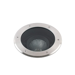 Gulvindbygningslampe GEISER 260 / 10� rund, justerbar, passabel IP67, rustfrit st�l, satin 