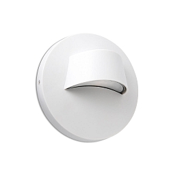 Udendørs wall luminaire BROW LED IP44, hvid mat 